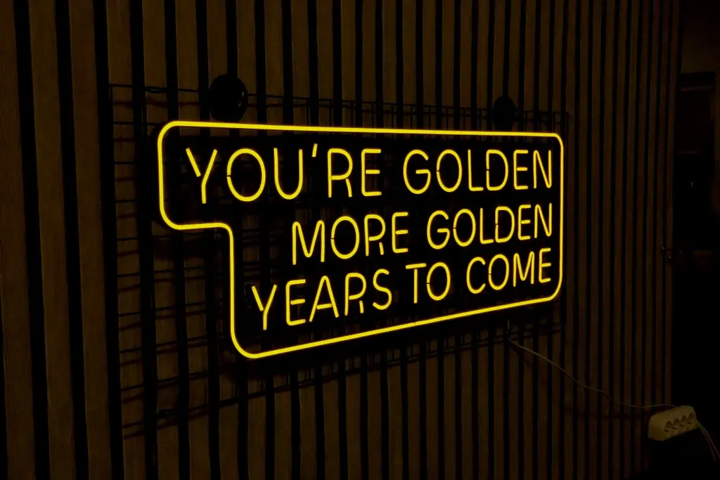 You 're golden...