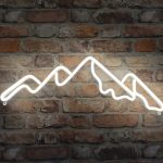 Montagne - Insegna LED Classic
