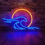 Sole e onde - Insegna LED Classic