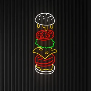 Burger - Insegna LED Classic